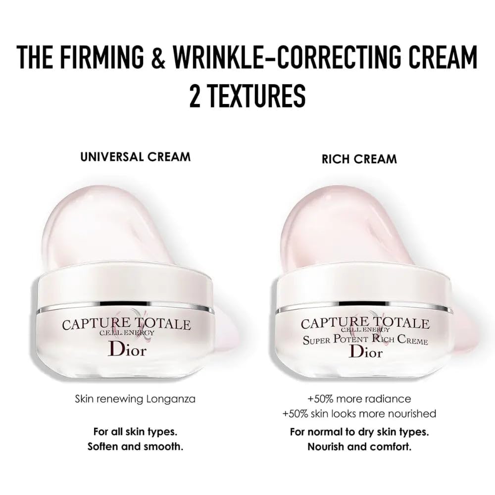Dior Capture Totale C.E.L.L. Energy Firming & Wrinkle-Correcting Cream, 1.7 Ounce