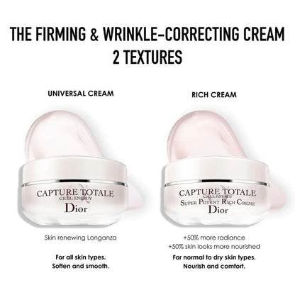 Dior Capture Totale C.E.L.L. Energy Firming & Wrinkle-Correcting Cream, 1.7 Ounce