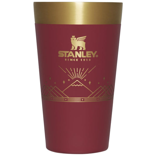 Winterscape Stacking Beer Pint | 16 OZ