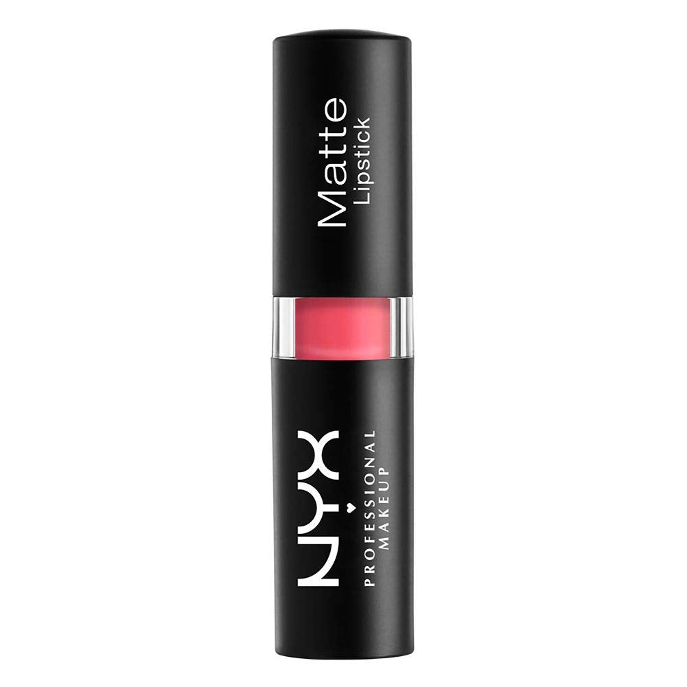 NYX PROFESSIONAL MAKEUP Matte Lipstick, Angel, 0.16 Ounce (MLS13)