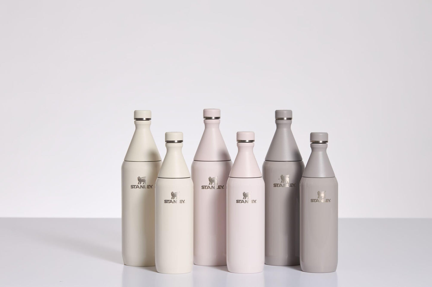 Stanley All Day Slim Bottle 34 oz | Leakproof Twist on Lid | Slim Design for Travel and Gym | Insulated Stainless Steel Water Bottle | BPA-Free | Mist