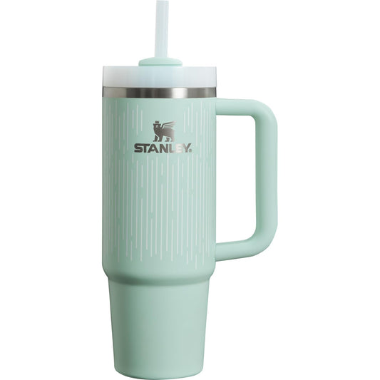 STANLEY The Clean Slate Quencher H2.0 FlowState™ Tumbler | 30 OZ, Soft Rain Mint