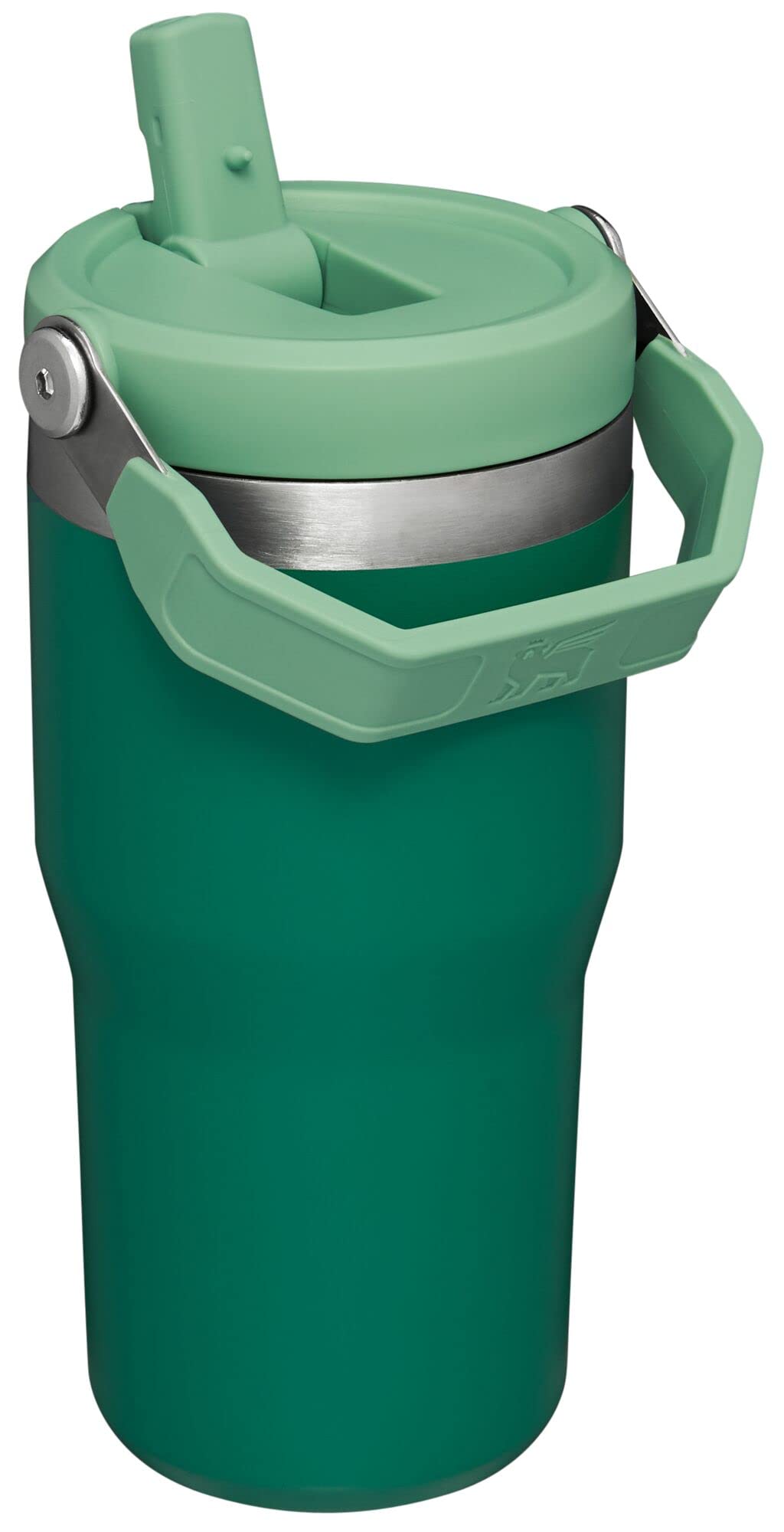 Stanley IceFlow Flip Straw Tumbler with Handle 20 oz | Twist On Lid and Flip Up Straw | Leak Resistant Water Bottle | Insulated Stainless Steel |BPA-Free | Alpine