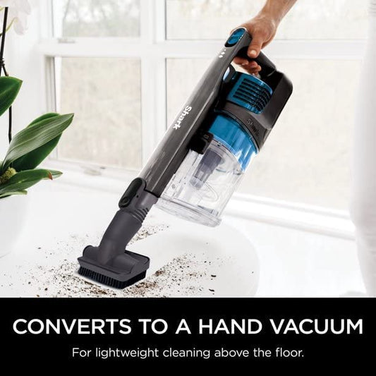 Shark DuoClean Cordless Pet Stick Vacuum Cordless Ultra-Light Vacuum -Blue (Renewed)