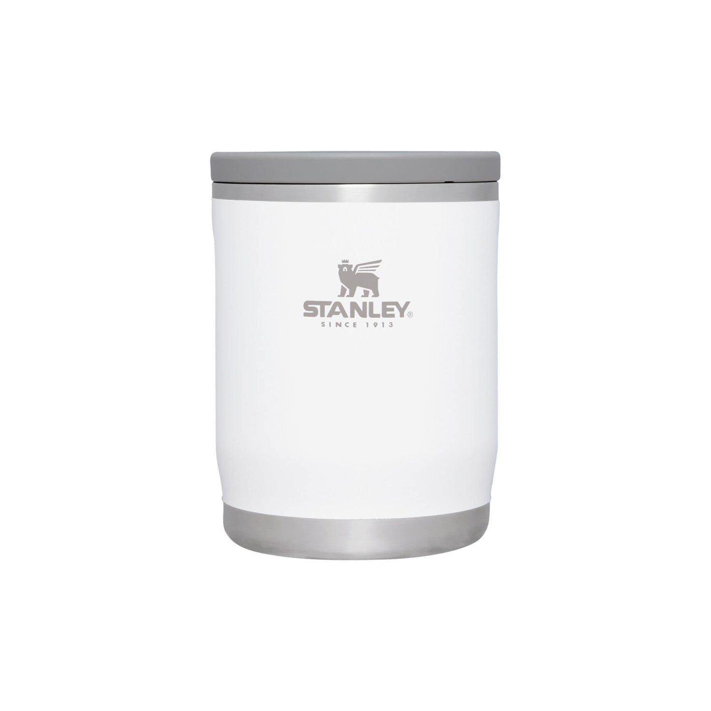 Stanley Adventure To-Go Food Jar 18 oz | Vacuum Insulated Thermos Food Container | Wide Mouth Screw On Lid | Packable for Travel | Stainless Steel with Leakproof Lid | BPA-Free | Polar