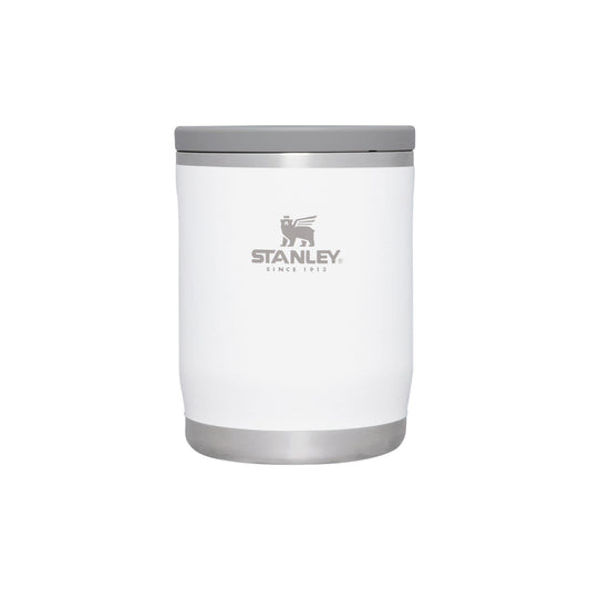 Stanley Adventure To-Go Food Jar 18 oz | Vacuum Insulated Thermos Food Container | Wide Mouth Screw On Lid | Packable for Travel | Stainless Steel with Leakproof Lid | BPA-Free | Polar