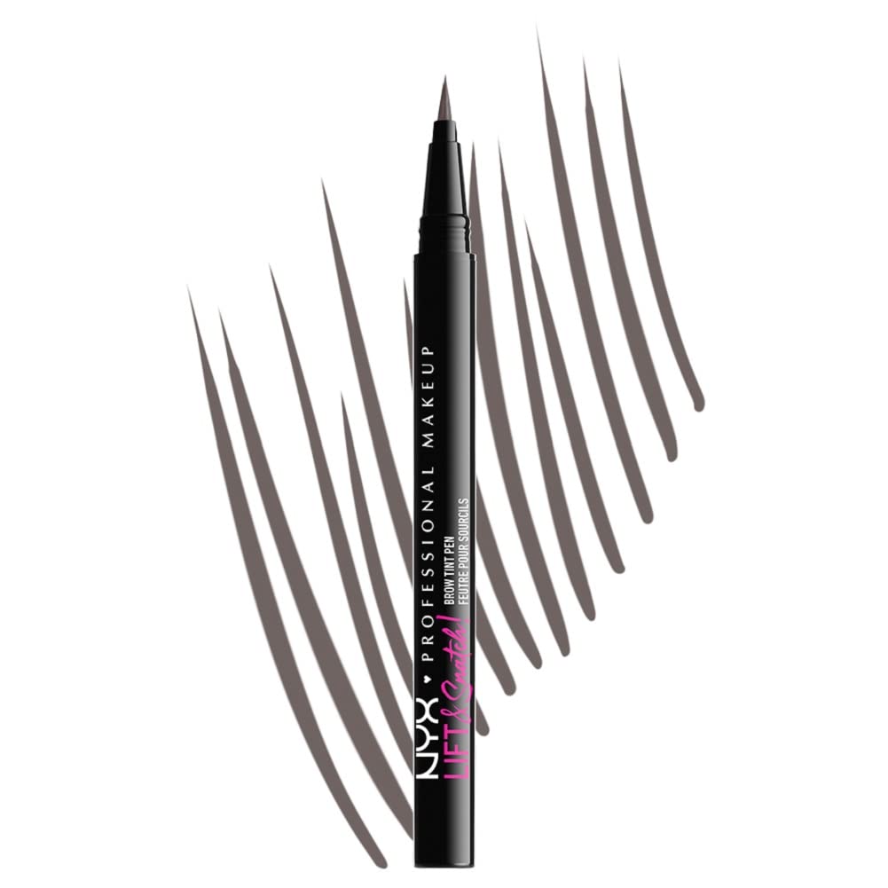 NYX Lift & Snatch Eyebrow Tint Pen Bundle - Espresso and Gray Black
