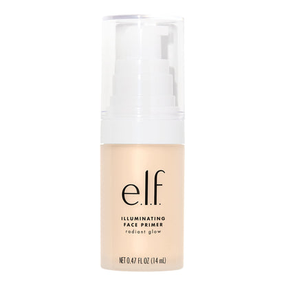 e.l.f. Illuminating Face Primer, Silky Face Makeup Primer For Long-Lasting Makeup & Luminous Glow, Fills In Fine Lines, Vegan & Cruelty-free