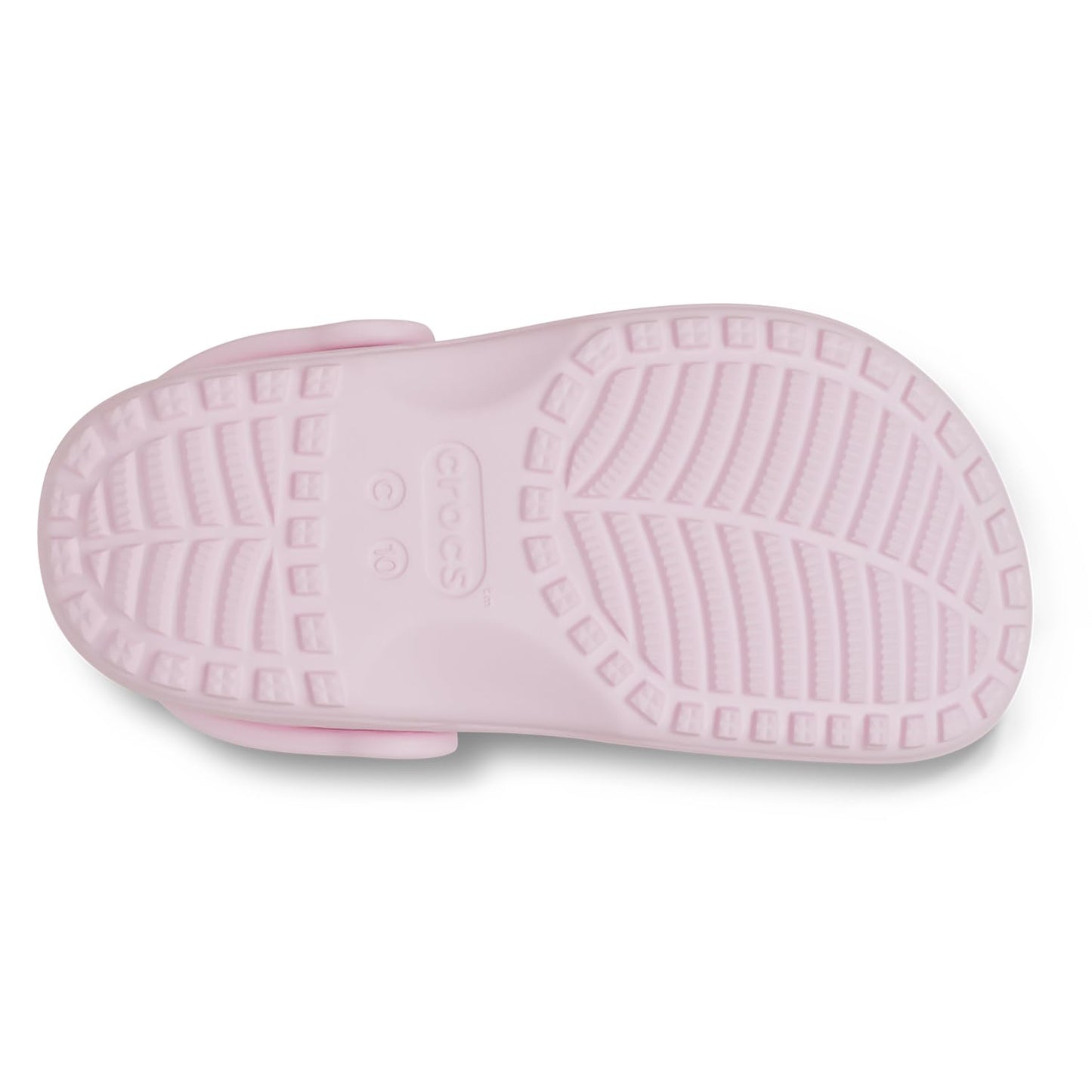 Crocs Unisex-Child Classic Clogs with Floral Cut Out Design, Kids and Toddler Shoes, Pink Milk, 6 Toddler