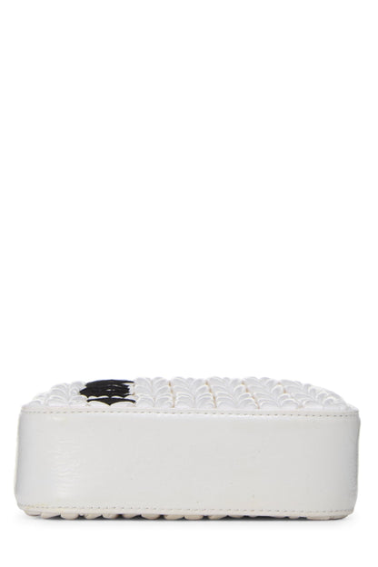 Miu Miu, Pre-Loved White Nappa Convertible Top Handle Bag, White