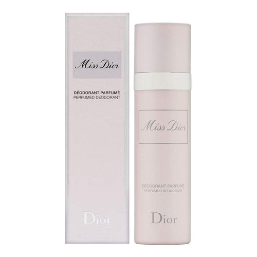 Miss Dior by Christian Dior Perfumed Deodorant Spray for Women, 3.4 Ounce