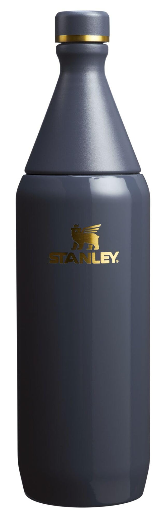 Stanley All Day Slim Bottle 34 oz | Twist off Lid with Leakproof Seal | Slim Design for Travel and Gym | Insulated Stainless Steel Water Bottle | BPA-Free | Twilight Gloss