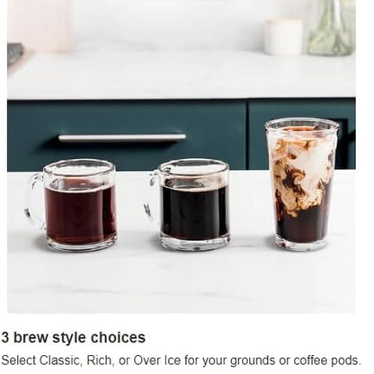 Ninja CFP105 DualBrew Hot & Iced Coffee Maker Black (Renewed)