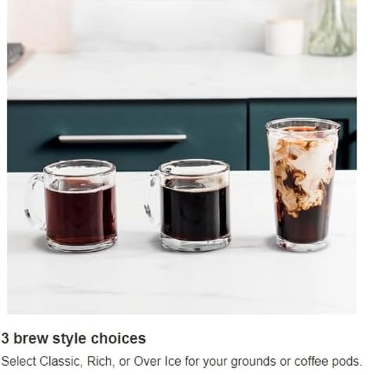 Ninja CFP105 DualBrew Hot & Iced Coffee Maker Black (Renewed)