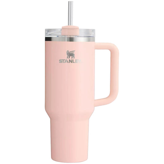 STANLEY Quencher H2.0 FlowState Stainless Steel Vacuum Insulated Tumbler with Lid and Straw for Water, Iced Tea or Coffee (Glazed Donut, 40 oz)