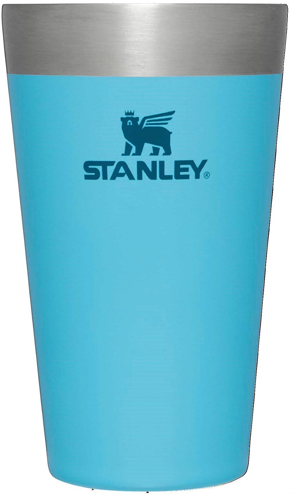Stanley Adventure Stacking Beer Pint Glass 16oz | Stackable Drinking Cup for Cold Beverages | Dishwasher Safe | Insulated Stainless Steel Tumbler | BPA-Free | Pool