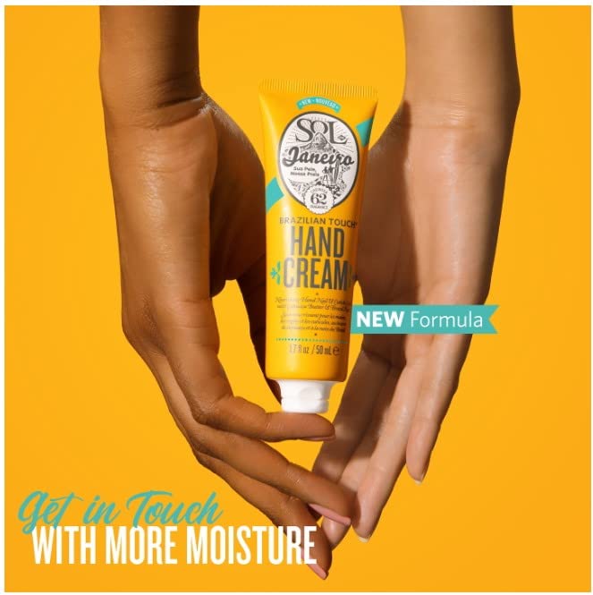 SOL DE JANEIRO Brazilian Touch Hand Cream + Brazilian Kiss Cupuacu Lip Butter Duo, Amazon Exclusive