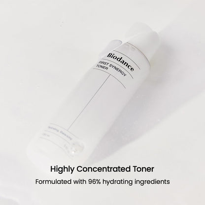 Biodance First Synergy Toner, All-in-One Toner, Moisturizing, Skin Balance, Hyaluronic Acid | 5.07 fl.oz,150ml