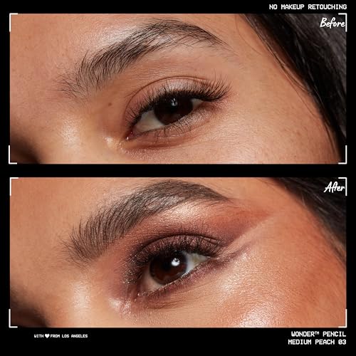 NYX PROFESSIONAL MAKEUP Wonder Pencil, Multi-Use Micro Highlighter & Concealer Stick - Medium Peach