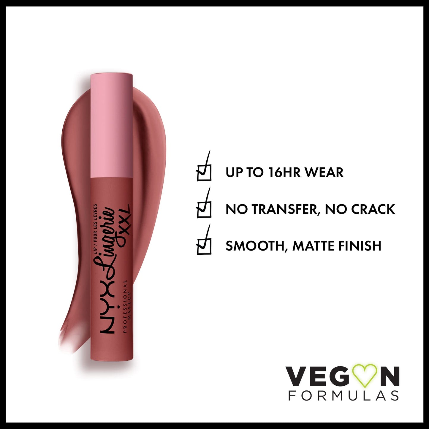 NYX PROFESSIONAL MAKEUP Lip Lingerie XXL Matte Liquid Lipstick Bundle - Strip'd Down (Coral Beige) & Undress'd (Pink Nude)
