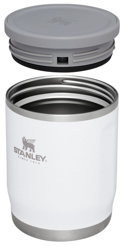 Stanley Adventure To-Go Food Jar 18 oz | Vacuum Insulated Thermos Food Container | Wide Mouth Screw On Lid | Packable for Travel | Stainless Steel with Leakproof Lid | BPA-Free | Polar