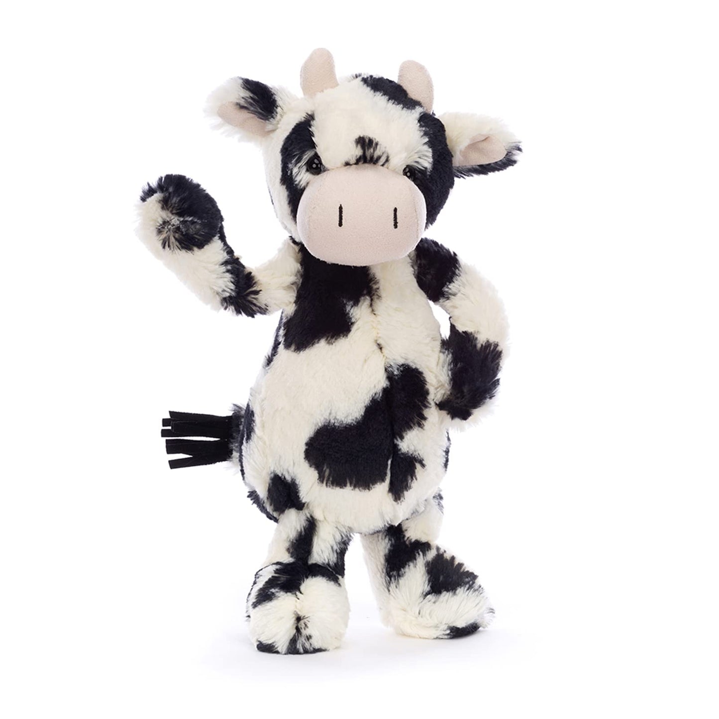 Jellycat Bashful Calf Stuffed Animal, Medium 12 inches - Farmyard Plush Toy - Classic Children's Gift