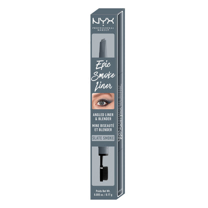 NYX PROFESSIONAL MAKEUP Epic Smoke Liner, Vegan Smokey Eyeliner - Slate Smoke (Gray)