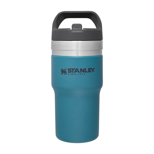 Stanley IceFlow Stainless Steel Tumbler with Straw - Vacuum Insulated Water Bottle for Home, Office or Car - Reusable Cup with Straw Leakproof Flip - Cold for 12 Hours or Iced for 2 Days (Lagoon)