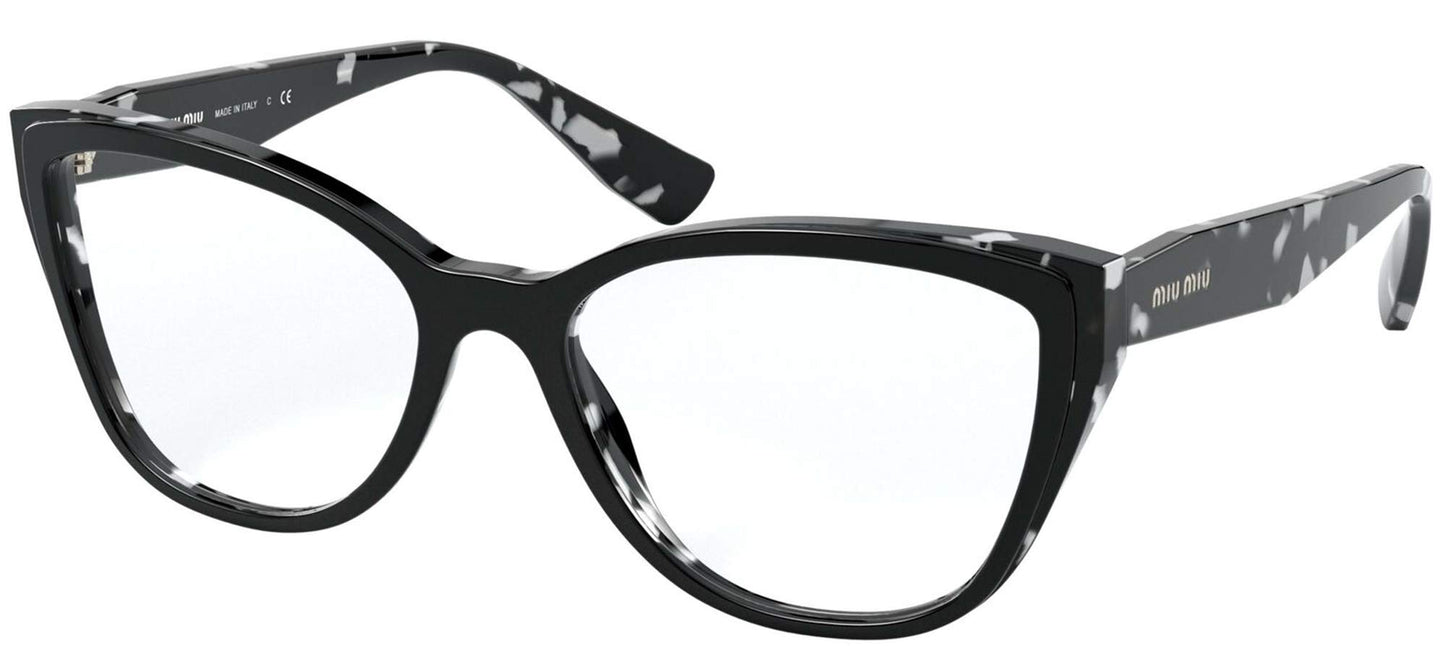 Eyeglasses Miu MU 4 SV 06E1O1 Havana Black White Top