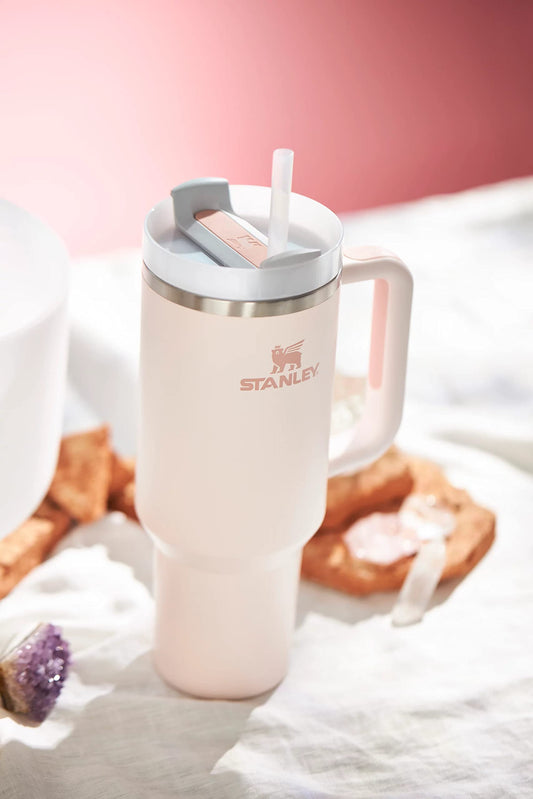 STANLEY Quencher H2.0 FlowState Tumbler 40oz (Rose Quartz)