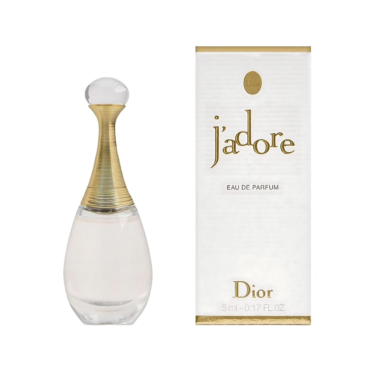 J'adore by Christian Dior Perfume for Women EDP Mini Travel Splash, 5 ml