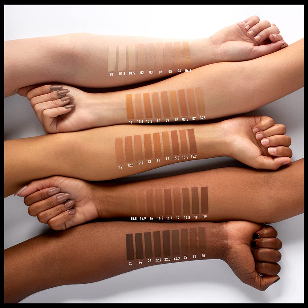 NYX PROFESSIONAL MAKEUP Can't Stop Won't Stop Foundation, 24h Full Coverage Matte Finish - Nude
