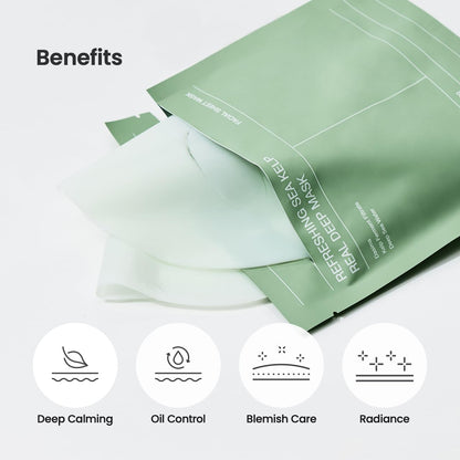 BIODANCE Repair Calming Mask Duo: Hydro Cera-nol & Refreshing Sea Kelp Real Deep Mask