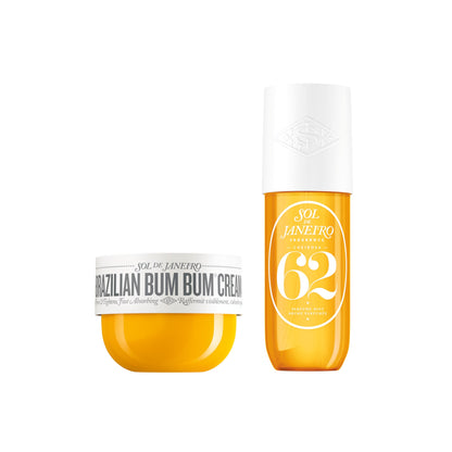 SOL DE JANEIRO Brazilian Bum Bum Cream & Cheirosa '62 Hair and Body Fragrance Mist Duo, Amazon Exclusive