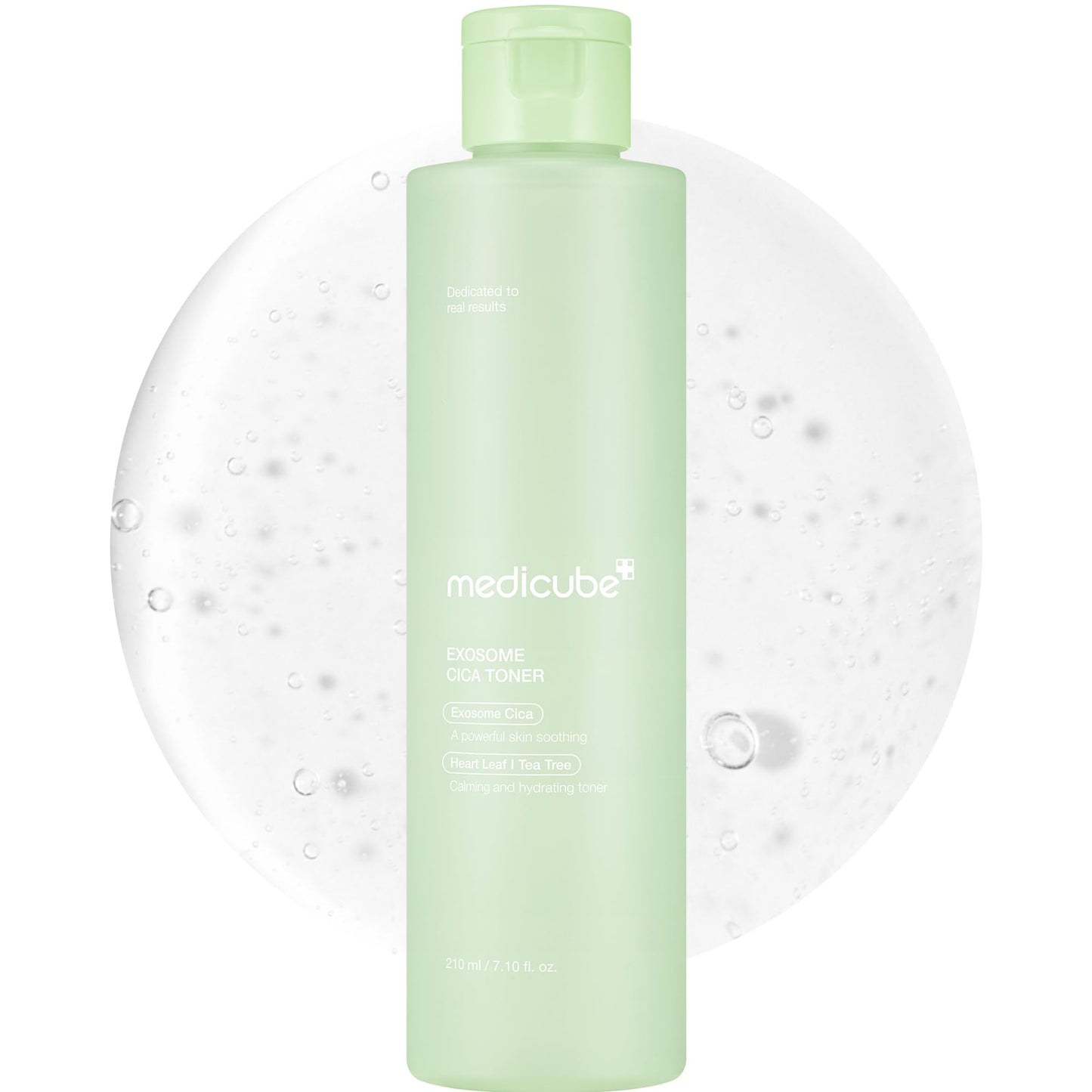 Medicube Exosome Cica Toner | Daily Soothing Toner With Exosome Cica, Heartleaf, Tea Tree, 12 Kinds of Cica | Low Irritation, Sebum care Korean Skin Care, for Stressed Skin (210ml / 7.10 fl.oz.)