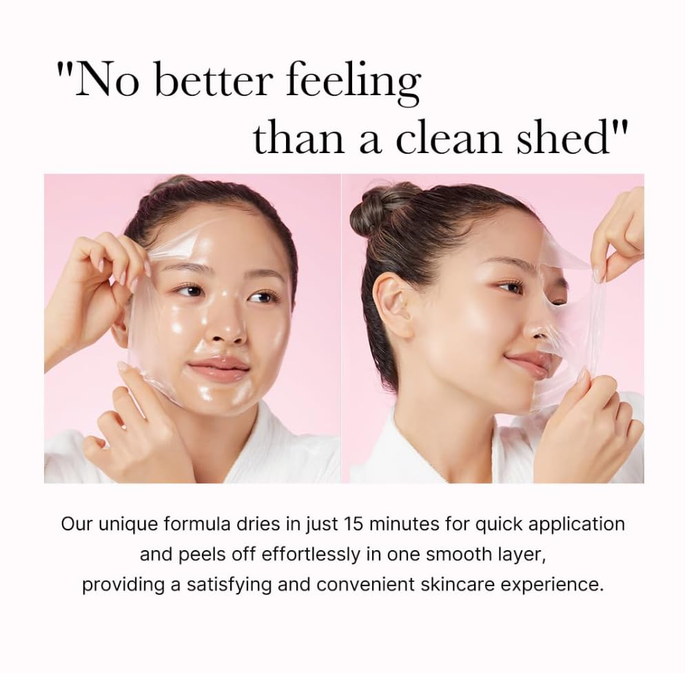 medicube Collagen Night Wrapping Peel Off Facial Mask with Jelly Brush