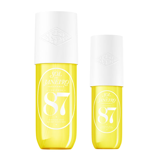 SOL DE JANEIRO Cheirosa 87 Rio Radiance Hair & Body Fragrance Mist Full Size and Travel Size Set, Amazon Exclusive