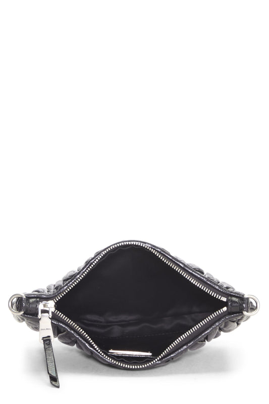 Miu Miu, Pre-Loved Black Nappa Crossbody, Black