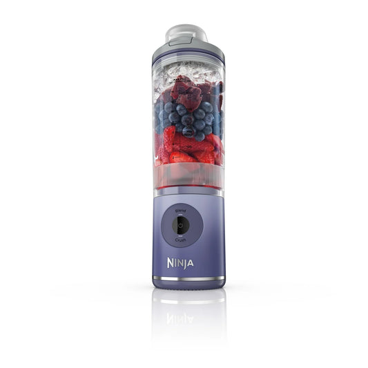 Ninja BC200LD Blast Max Personal Cordless Blender for Smoothies, Frozen Drinks, Ice Crush, 20 oz. Twist & Go Vessel, Lavender - Certified Refurbished