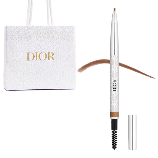 Dior Diorshow Brow Styler Eyebrow Pencil - waterproof with ultrafine retractable tip, 0.003 Ounce (02 Chestnut)