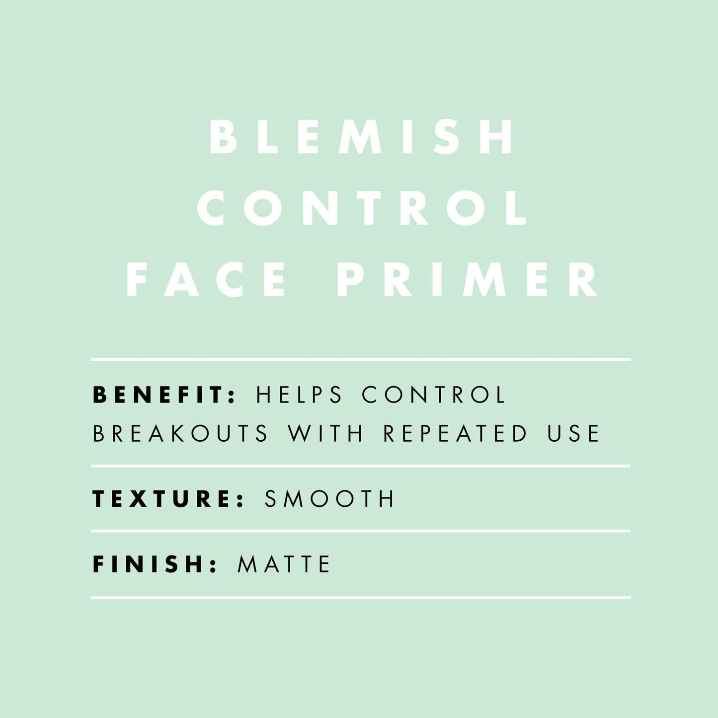 e.l.f. Blemish Control Face Primer, Soothing & Hydrating Makeup Primer For Fighting Blemishes, Grips Makeup To Last, Vegan & Cruelty-free, Small