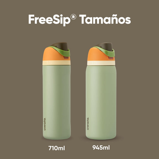 Owala FreeSip Insulated Stainless Steel Water Bottle with Straw, BPA-Free Sports Water Bottle, Great for Travel, 24 Oz, Camo Cool