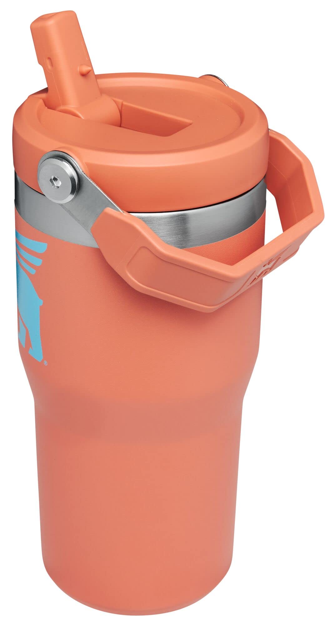 Stanley Classic IceFlow Flip Straw Tumbler for Kids (8 or Above), 20oz, Stan the Bear Stainless Steel , with Double-Wall Vacuum Insulation, 1 Count (Pack of 1)