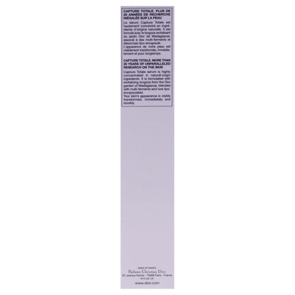 Capture Totale Le Serum by Christian Dior for Women - 3.4 oz Serum
