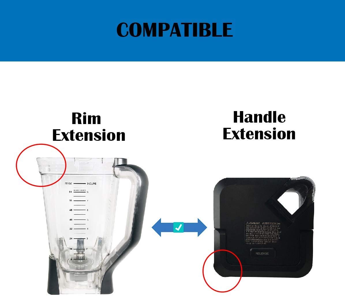 Ninja Kitchen Systems 72 oz XL Pitcher Locking Lid - Auto IQ only