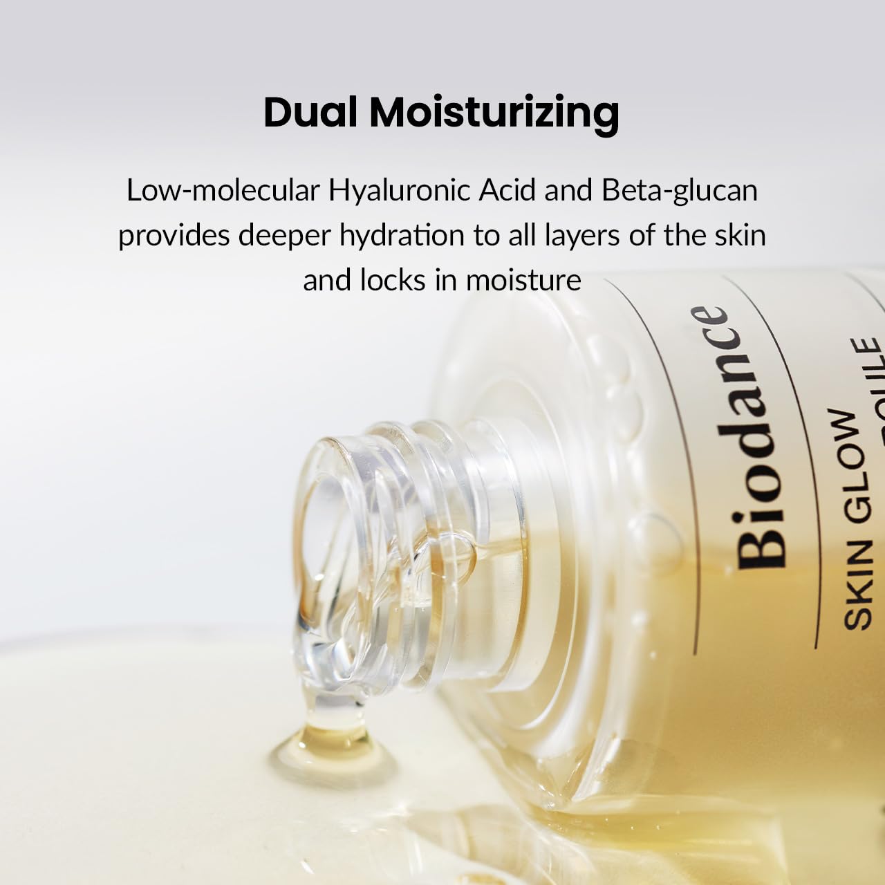 Biodance Basic Skincare Signature Set, Skin Glow Vital Ampoule (50ml) + Skin Glow Essence Cream (50ml) + First Synergy Toner (100ml), Intensive Moisturizing Bundle