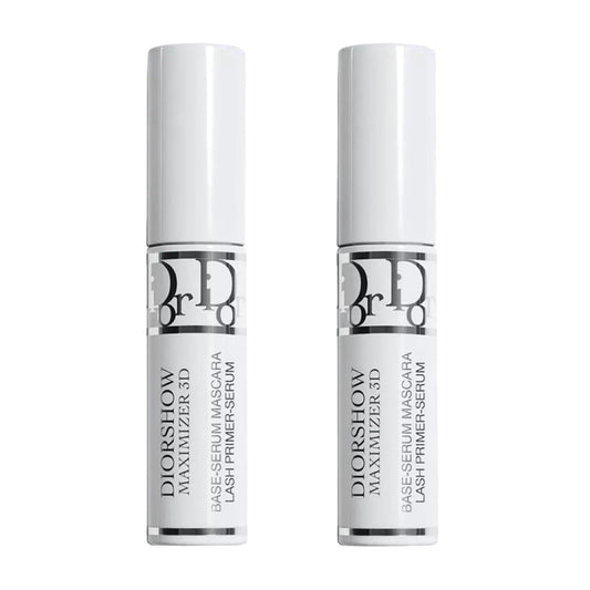Dior Diorshow Maximizer 3D Triple Volume Plumping Lash Primer Travel Size (White, 2 pack)