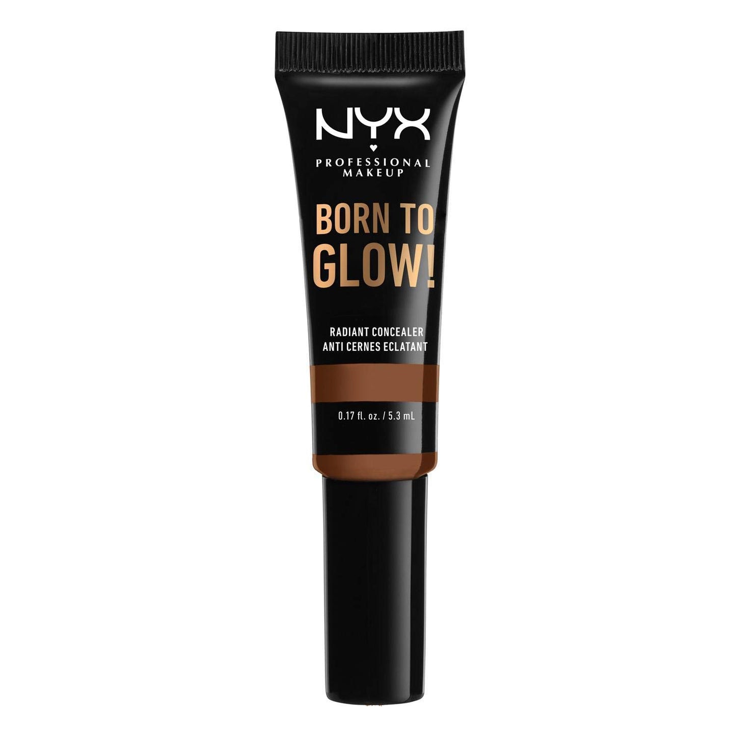 NYX PROFESSIONAL MAKEUP Born To Glow Radiant Concealer, Medium Coverage - Cappuccino