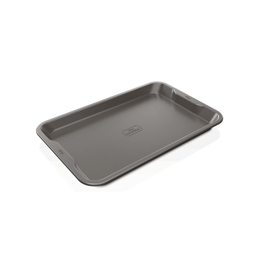 Ninja B30015 Foodi NeverStick Premium 10 inch x 15 inch Baking Sheet, Nonstick, Oven Safe up to 500⁰F, Dishwasher Safe, Grey