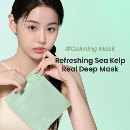 BIODANCE Repair Calming Mask Duo: Hydro Cera-nol & Refreshing Sea Kelp Real Deep Mask